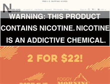 Tablet Screenshot of northlandvapor.com